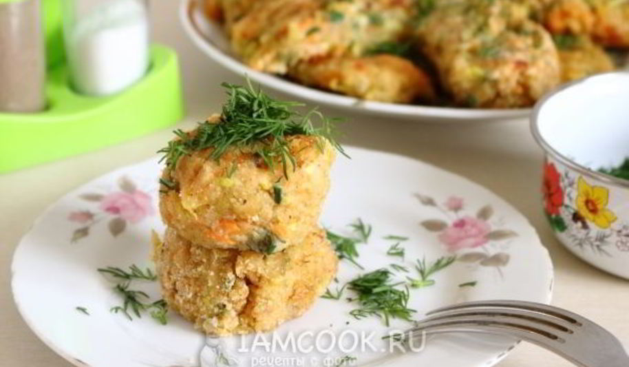 Рецепт постные котлеты из кабачков
