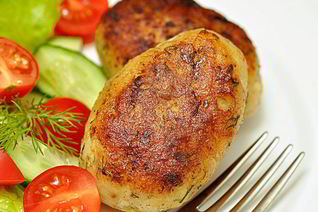 Постные котлеты из щуки