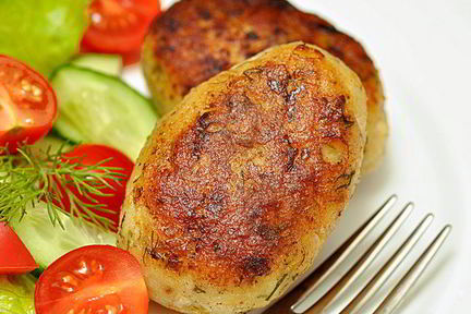 Постные котлеты из щуки