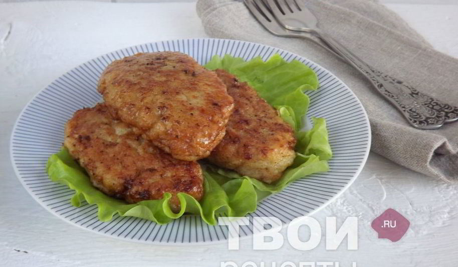 Рецепт рыбные котлеты