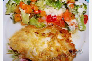 Рыбные рубленые котлеты