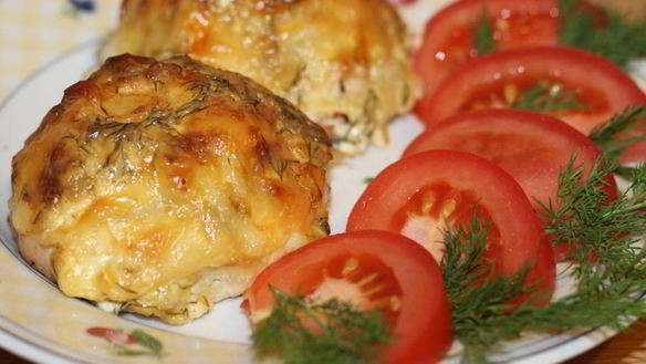 ШАГ 10. стожки из куриного фарша