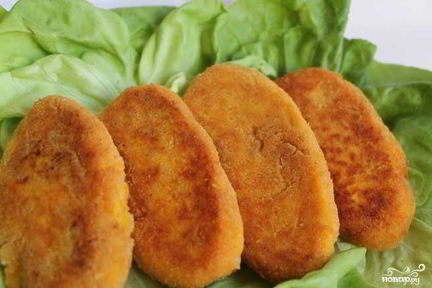 Тыквенные котлеты