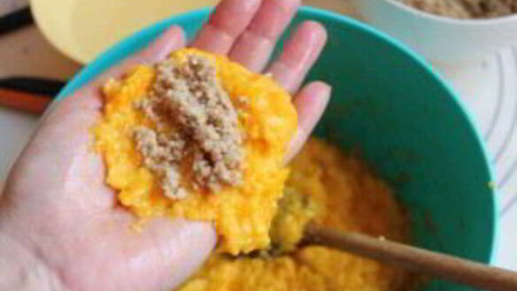 ШАГ 3. тыквенные котлеты