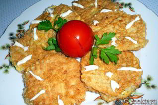 Вафельные котлеты