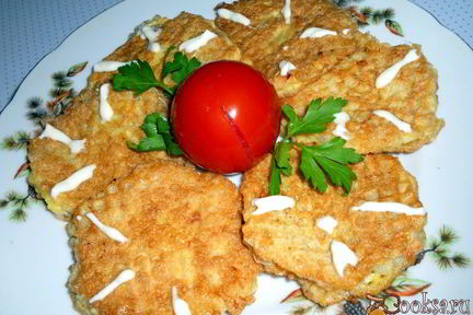 Вафельные котлеты