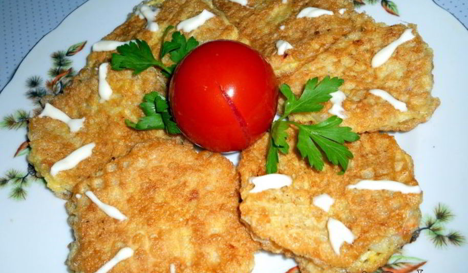 Рецепт вафельные котлеты