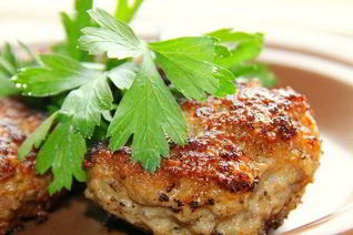 Вкусные куриные котлетки с овсяными хлопьями