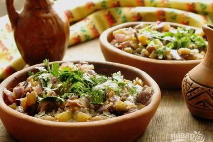 Кучмачи из баклажанов