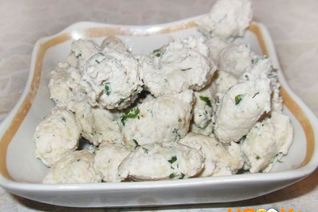 Куриные клецки