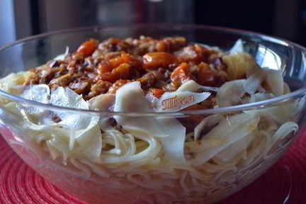 Лапша по-провансальски