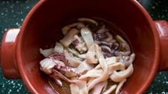 ШАГ 7. лапша с чернилами каракатицы