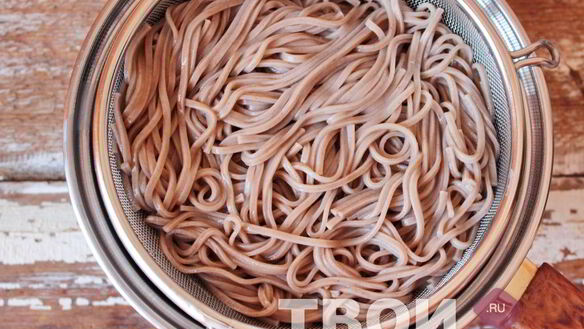 ШАГ 5. лапша с говядиной