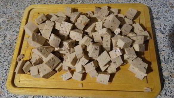 ШАГ 3. лапша с сыром тофу