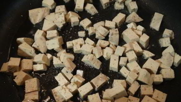 ШАГ 4. лапша с сыром тофу