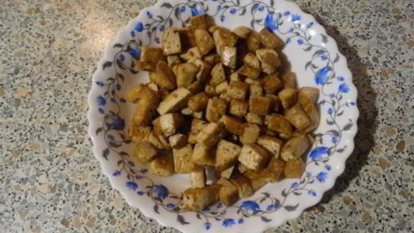 ШАГ 5. лапша с сыром тофу