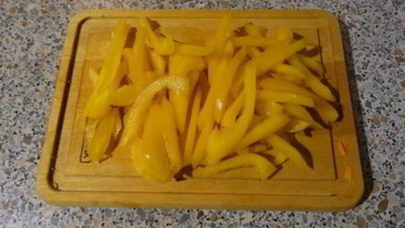 ШАГ 9. лапша с сыром тофу