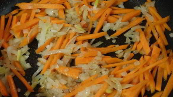 ШАГ 10. лапша с сыром тофу