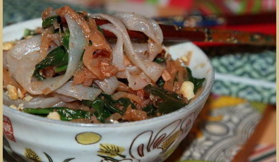 Рецепт лапша ширатаки со шпинатом