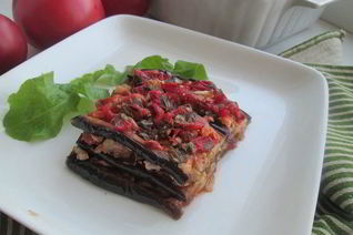 Баклажанная лазанья