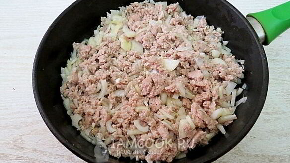 ШАГ 7. капустная лазанья с фаршем