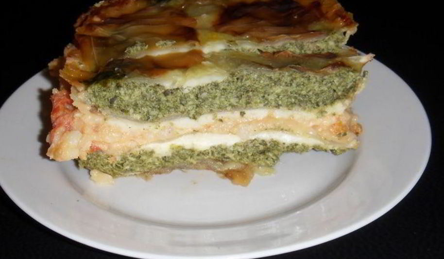 Рецепт капустная лазанья