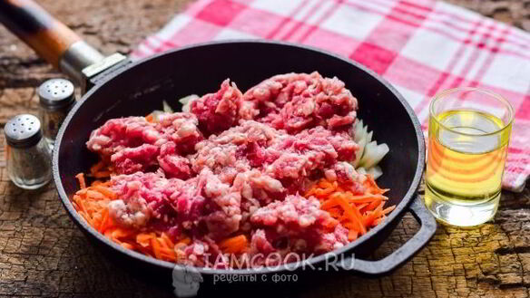 ШАГ 5. картофельная лазанья с фаршем