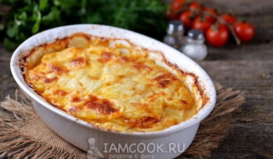 Рецепт картофельная лазанья