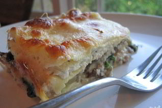 Лазанья из фарша