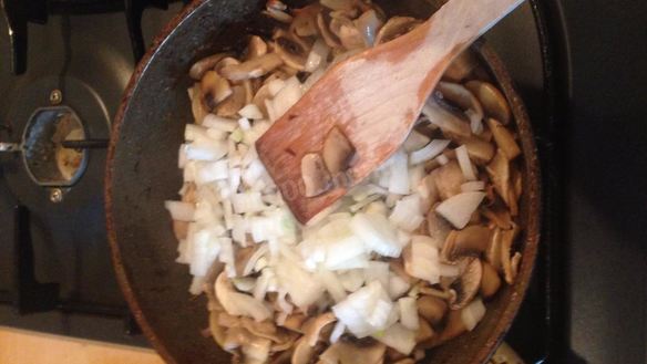 ШАГ 4. лазанья из кабачков с грибами