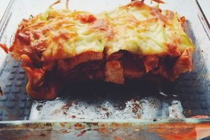 Лазанья из кабачков