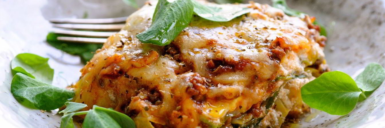 Лазанья из капустных листьев с рикоттой