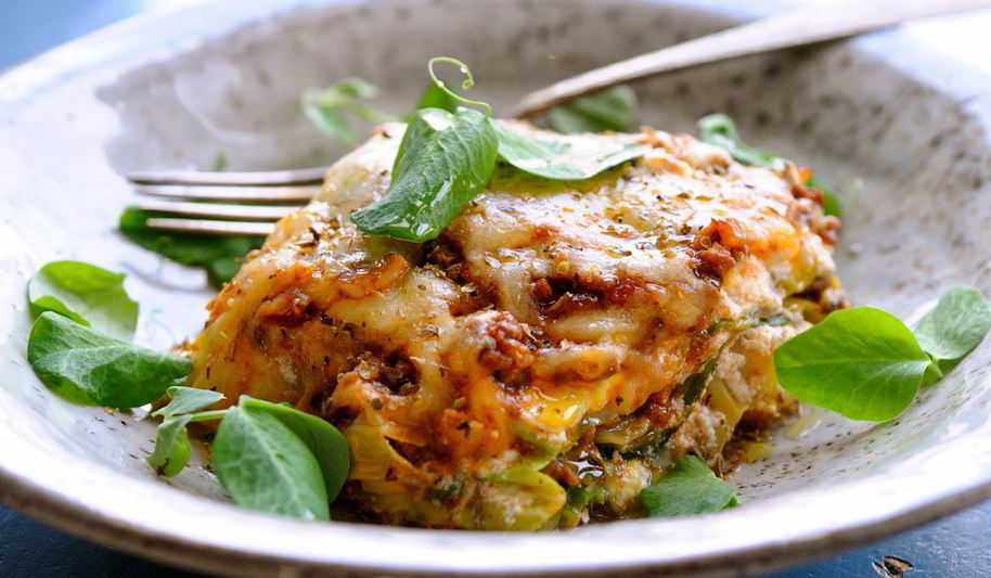 Рецепт лазанья из капустных листьев с рикоттой
