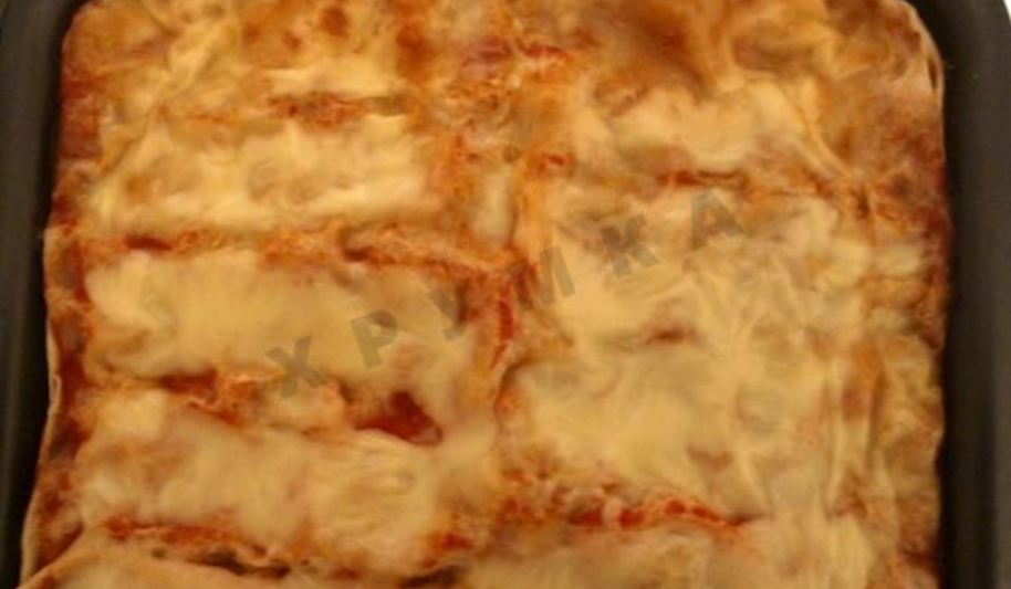 Рецепт лазанья из лаваша с двумя соусами