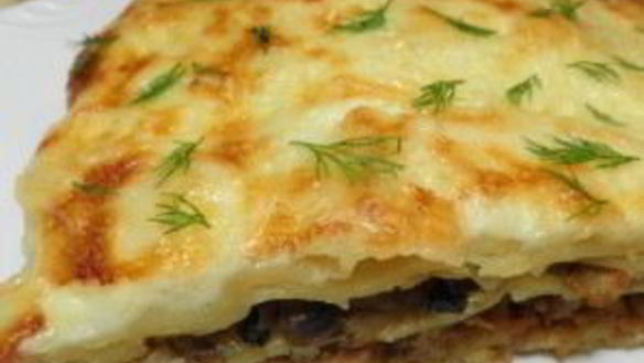 ШАГ 5. лазанья из слоеного теста