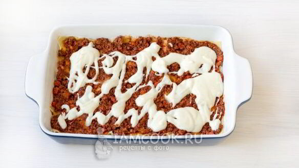 ШАГ 12. лазанья классическая с фаршем