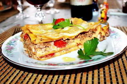Лазанья по-милански