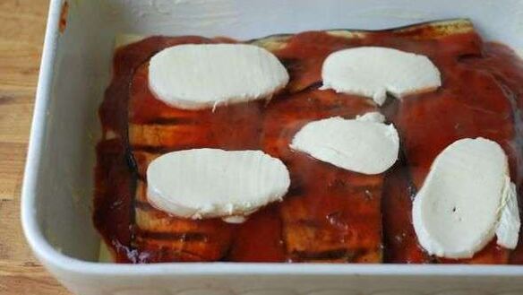 ШАГ 20. лазанья с баклажанами