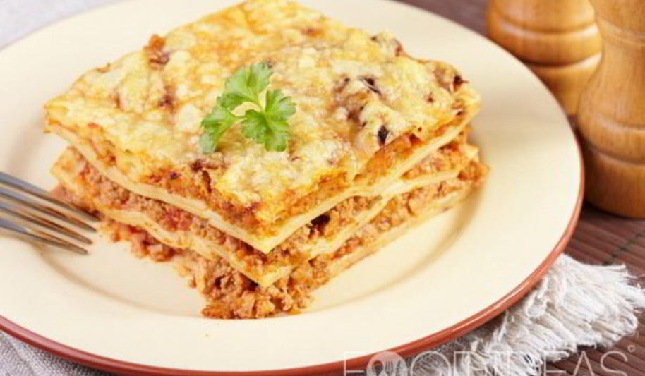 Рецепт лазанья с фаршем