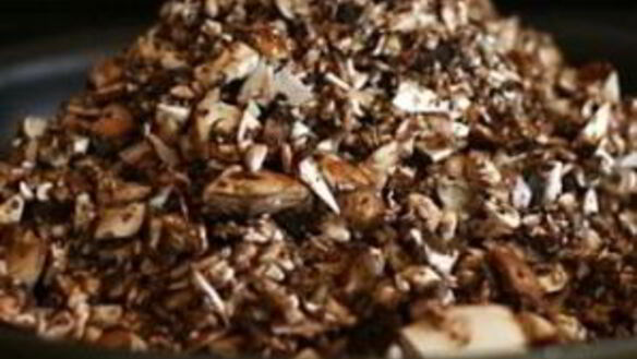 ШАГ 2. лазанья с грибами и шпинатом