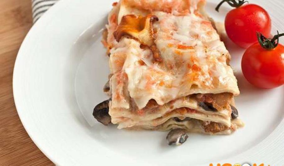 Рецепт лазанья с грибами