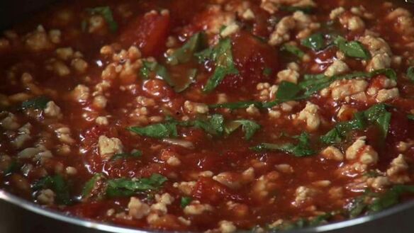 ШАГ 4. лазанья с индейкой