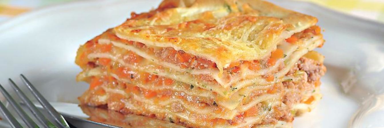 Лазанья с крапивой