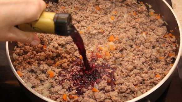 ШАГ 3. лазанья с мясным соусом и томатами