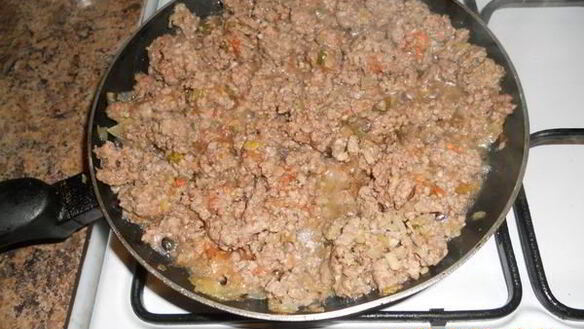 ШАГ 3. лазанья с мясом и грибами