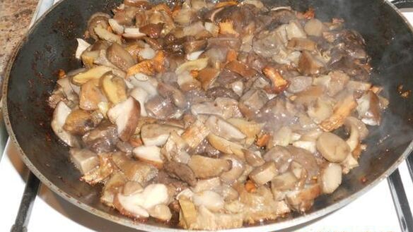 ШАГ 4. лазанья с мясом и грибами