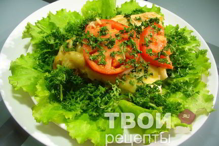 Лазанья с помидорами