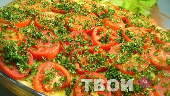 ШАГ 8. лазанья с помидорами