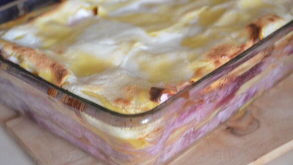 ШАГ 10. лазанья с рикоттой и ягодным ассорти