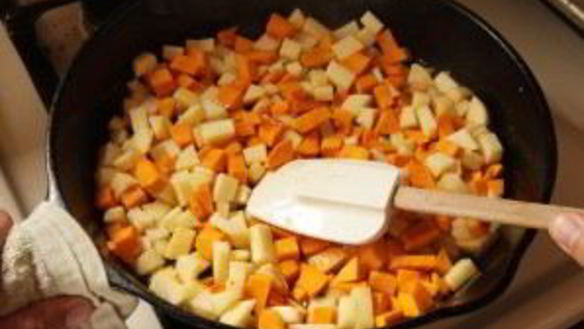 ШАГ 3. лазанья с тыквой